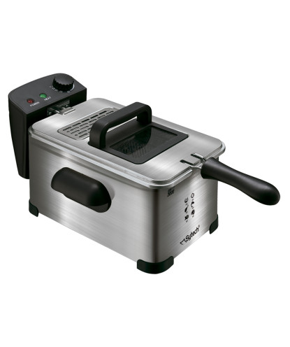 FREIDORA ELECTRICA, 3L., ACERO INOX, 2000W, (SYTECH)