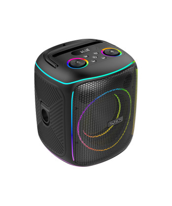 ALT. PORTÁTIL "VOXPRO DUO 440", 6.5", 80W RMS/240W PMPO, 2 MIC, TRIPODE, MSD/USB, M.D (SYTECH)