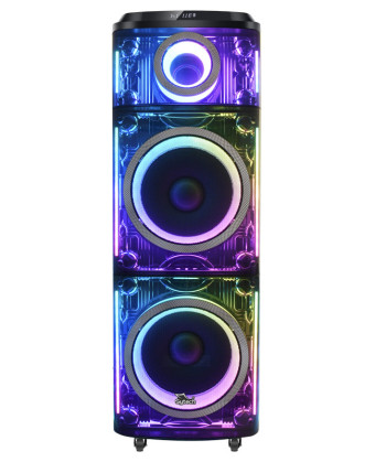SISTEMA ACÚSTICO, 2X12", 150W.RMS/450W.PMPO, RECARGABLE, TWS, "THUNDER GLASS-812" (SYTECH)