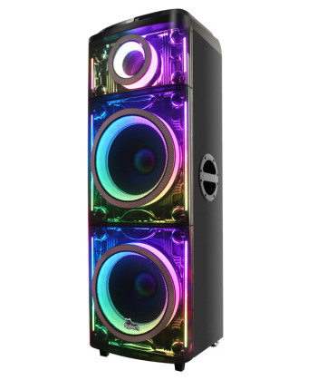 SISTEMA ACÚSTICO, 2X12", 150W.RMS/450W.PMPO, RECARGABLE, TWS, "THUNDER GLASS-812" (SYTECH)