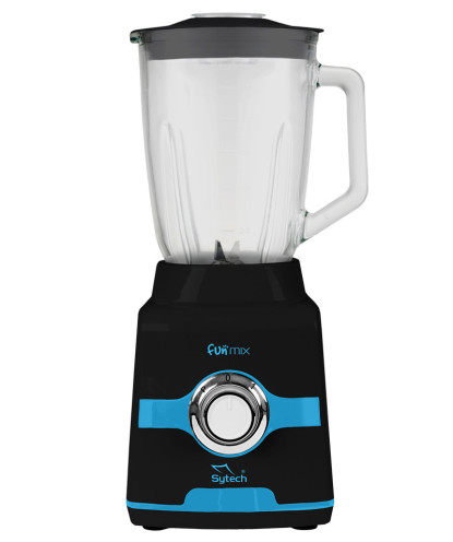 GLASS BLENDER, 600W, 1.5L, BLACK (SYTECH)
