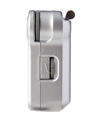 AM/FM RADIO, TUNING LED, SILVER (PANASONIC)