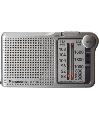 RADIO AM/FM, LED DE SINTONIA, PLATA (PANASONIC)