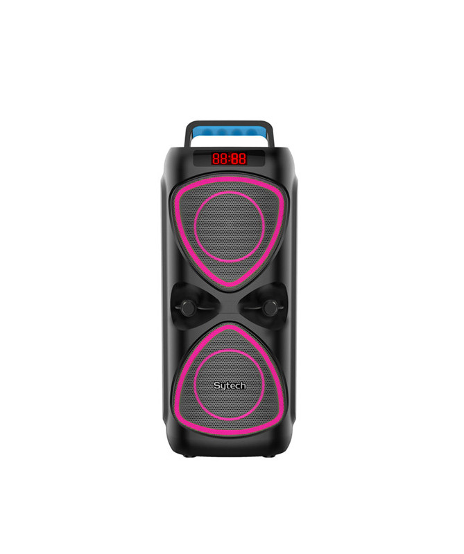 PARTY SPEAKER "RITMIX 230", 2X4", 20W RMS / 60W PMPO, BT, REMOTE CONTROL, RECHARGEABLE (SYTECH)