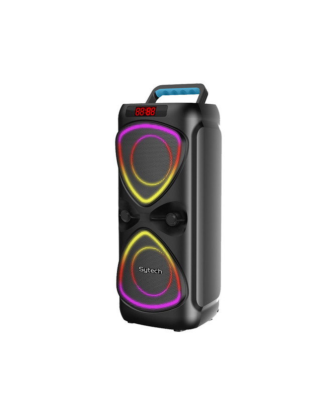 PARTY SPEAKER "RITMIX 230", 2X4", 20W RMS / 60W PMPO, BT, REMOTE CONTROL, RECHARGEABLE (SYTECH)