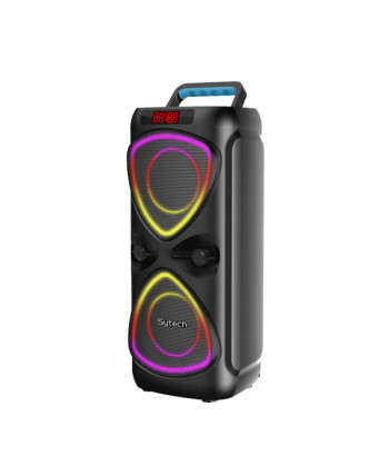 ALTAVOZ PARTY "RITMIX 230" 2X4", 20W RMS/60W PMPO, BT, M.D, RECARGABLE (SYTECH)