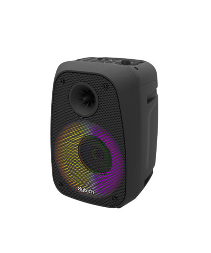 ALTAVOZ SERIE "MICROBEAT"  3", 10W, RMS / 75 PMPO, RECARGABLE, BT, MIC, LED, (SYTECH)