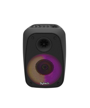 MICROBEAT SERIES SPEAKER, 3", 10W, RMS / 75 PMPO, RECHARGEABLE, BT, MIC, LED, (SYTECH)