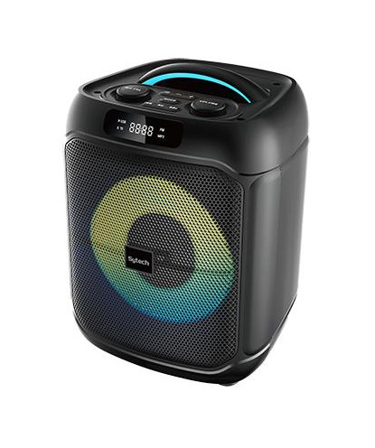 PARTY SPEAKER "MINIRITMO 115", 8", 30W RMS / 90W PMPO, BT, MSD-USB, FM, MIC INPUT, REMOTE CONTROL (SYTECH)