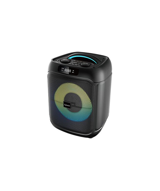 PARTY SPEAKER "MINIRITMO 115", 8", 30W RMS / 90W PMPO, BT, MSD-USB, FM, MIC INPUT, REMOTE CONTROL (SYTECH)