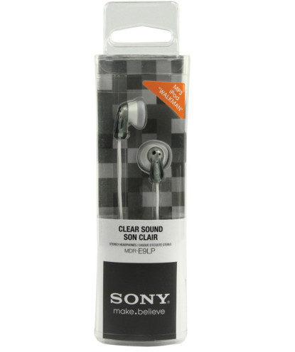 AURICULARES DE BOTON GRIS (SONY)