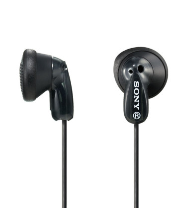 EARBUDS, BLACK (SONY)