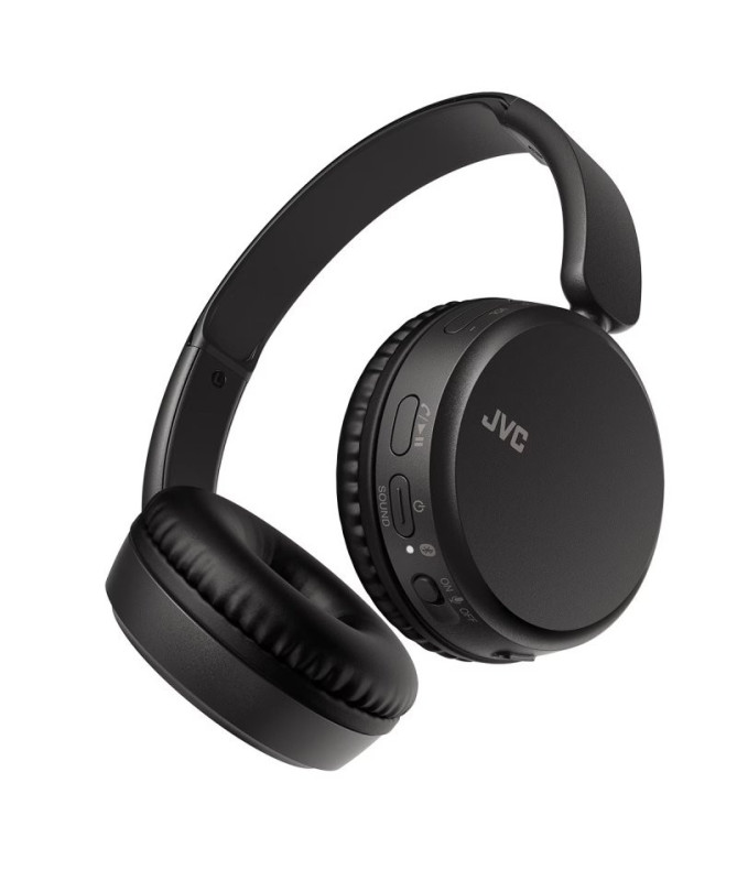 BLUETOOTH OVER-EAR HEADPHONES, HA-S36W-B, BLACK (JVC)