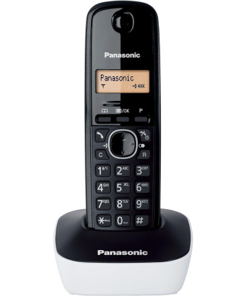 CORDLESS TELEPHONE, KXTG-1611BL, WHITE (PANASONIC)