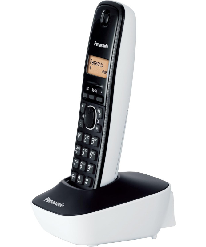 CORDLESS TELEPHONE, KXTG-1611BL, WHITE (PANASONIC)