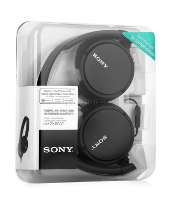 AURICULARES DIADEMA, MDRZX110, NEGRO (SONY)