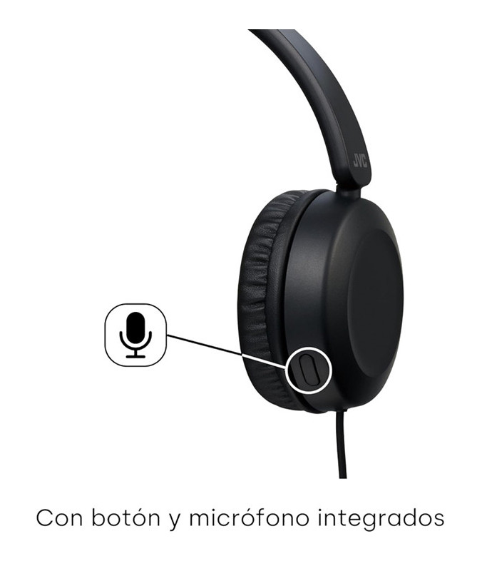 AURICULARES DE DIADEMA, HAS-31M-B-EX, NEGRO (JVC)