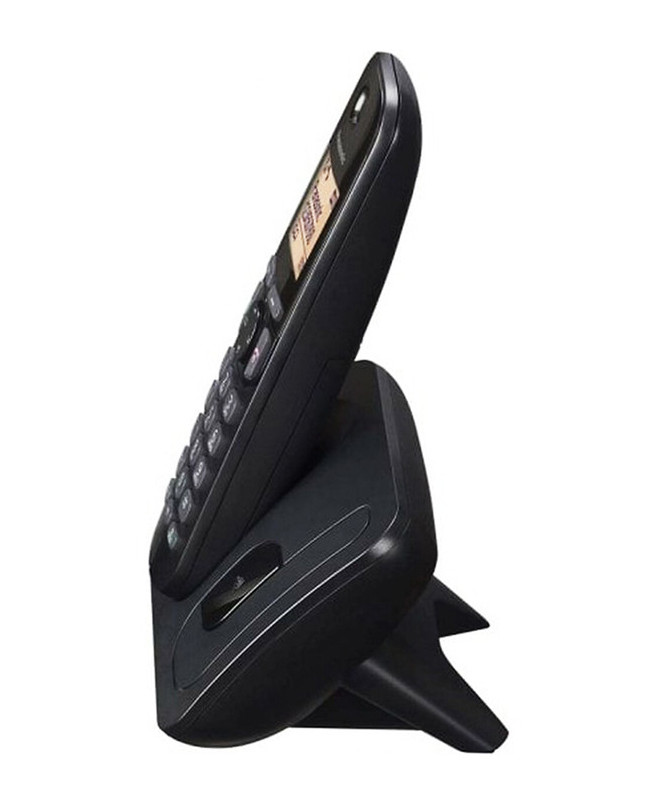 CORDLESS TELEPHONE, KXTG-C210GREY, BLACK (PANASONIC)