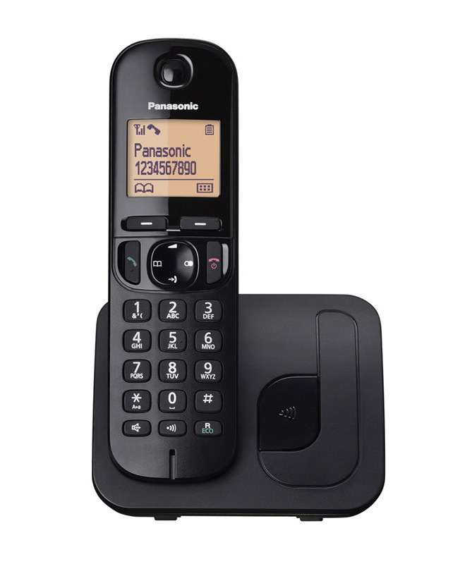 CORDLESS TELEPHONE, KXTG-C210GREY, BLACK (PANASONIC)