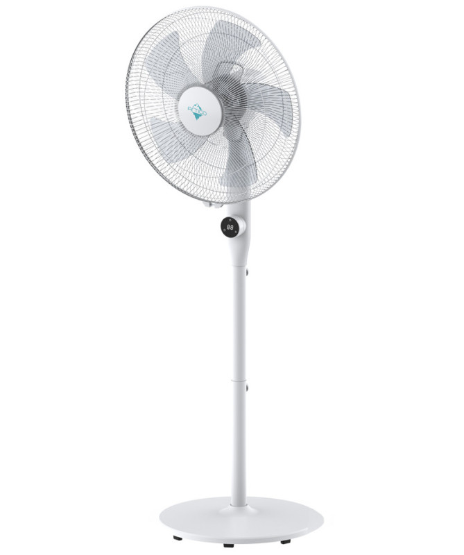 DC PEDESTAL FAN, 30W, 12 SPEEDS, TOUCH CONTROL, REMOTE & TIMER (ARTICO)