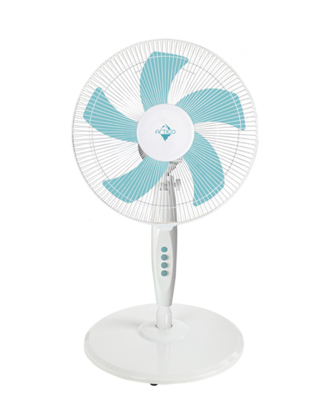 3-IN-1 FAN, PEDESTAL, WALL MOUNT, TABLE, 16", 50W, 5 BLADES, ROUND BASE, WHITE (ARTICO)
