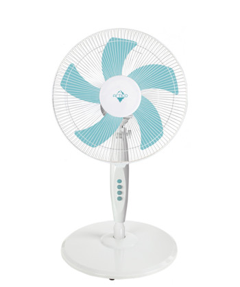 3-IN-1 FAN, PEDESTAL, WALL MOUNT, TABLE, 16", 50W, 5 BLADES, ROUND BASE, WHITE (ARTICO)
