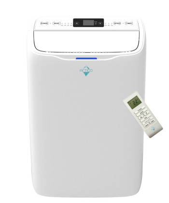 AIRE ACONDICIONADO PORT., BOMBA CALOR, 14000BTU, R290, CLASS-A, WiFi, MANDO (ARTICO)