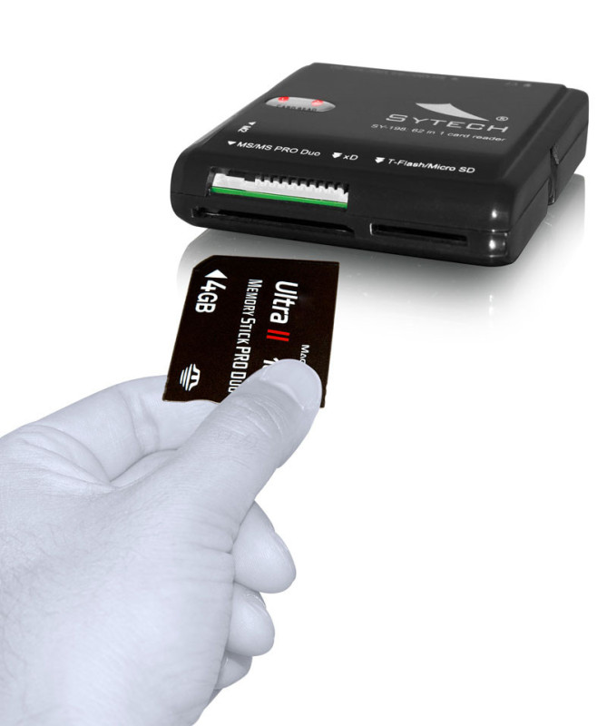 LECTOR DE TARJETAS UNIVERSAL 62 EN 1 (SYTECH)