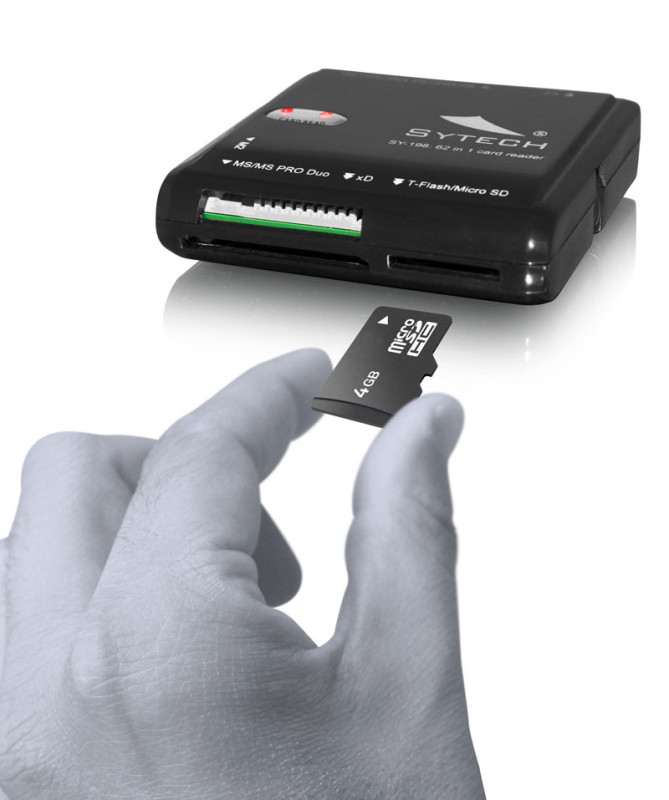 LECTOR DE TARJETAS UNIVERSAL 62 EN 1 (SYTECH)