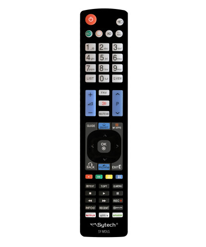 MANDO A DISTANCIA UNIVERSAL TV, LG , NETFLIX,AMAZON, (SYTECH)