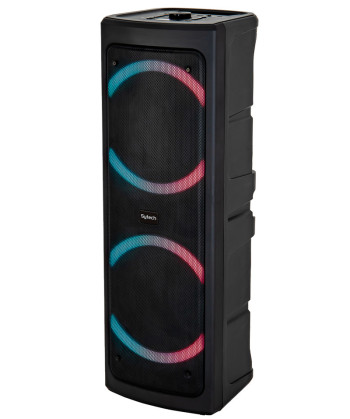 "HARMONY ARC" SPEAKER 2x8" + 2x2.5", 100W RMS / 300W PMPO, RECHARGEABLE, BT, MIC, LED, MD (SYTECH)