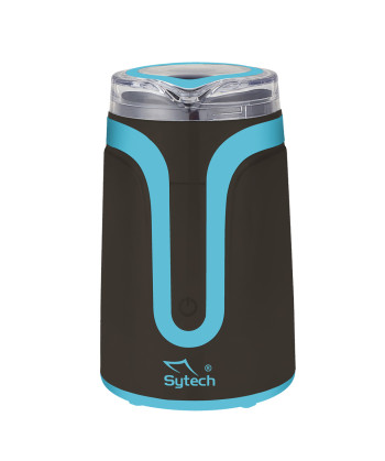 MOLINILLO DE CAFE, 150W, MARRON & AZUL (SYTECH)