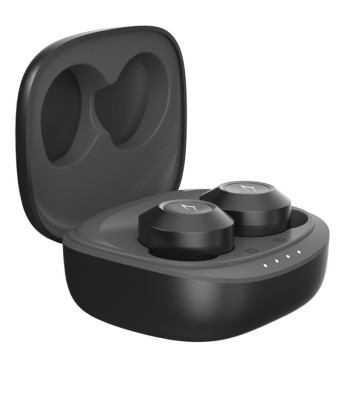 AURICULARES INALÁMBRICOS TWS, ANC+ECN, SY-TWS740 "QFLOW", NEGRO (SYTECH)