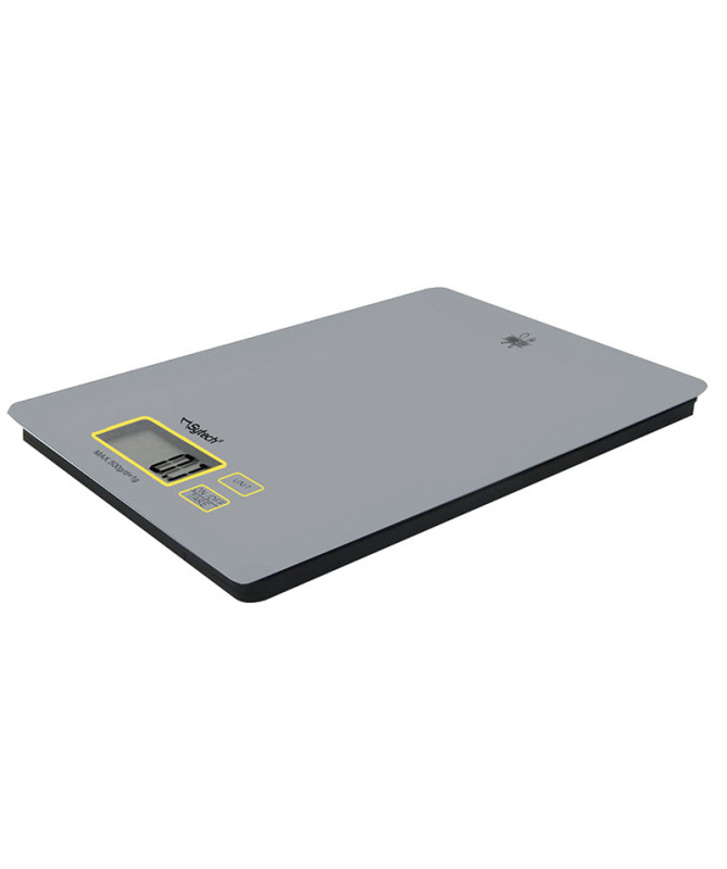 DIGITAL KITCHEN SCALE, "SLIM" DESIGN, 5 KG, GRAY, (SYTECH)