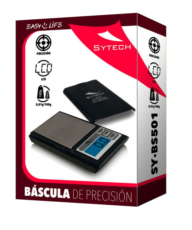 POCKET PRECISION SCALE, 100 GRAMS (SYTECH)