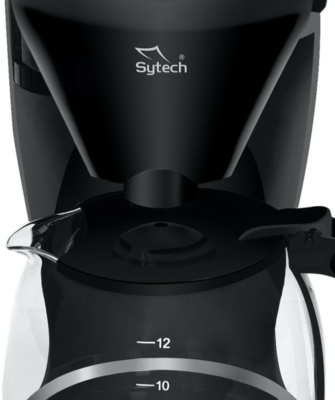 DRIP COFFEE MAKER, 10-12 CUPS, 1.5L., 800W. (SYTECH)