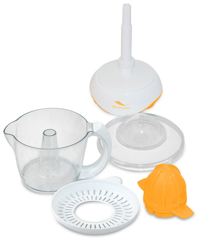 ELECTRIC JUICER, 1L, 2 WAY ROTATION, 40W, ORANGE (SYTECH)