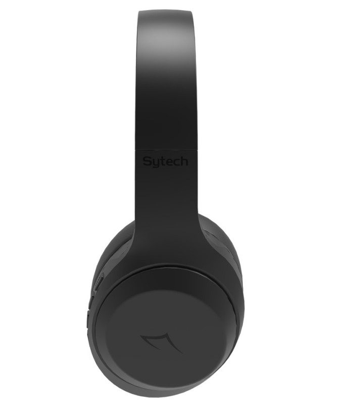 AURICULARES BLUETOOTH ESTEREO PURITY, V5.3, RECARGABLE, NEGRO (SYTECH)