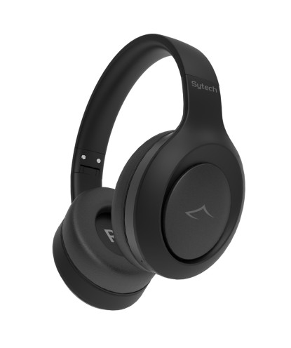 AURICULARES BLUETOOTH ESTEREO "ANC" ZENON, V5.3, RECARGABLE, NEGRO (SYTECH)