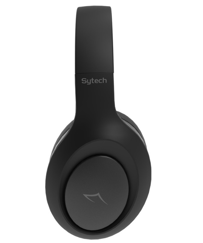 AURICULARES BLUETOOTH ESTEREO "ANC" ZENON, V5.3, RECARGABLE, NEGRO (SYTECH)