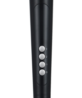 FOOR FAN, 16", 60W, 9 BLADES, CICRCULAR BASE, BLACK (ARTICO)