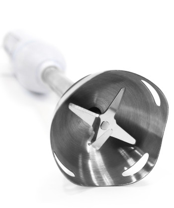 BATIDORA, PIE ACERO INOX, 2 VELOCIDADES, 1000 W, PICA HIELO, BLANCO, (SYTECH)