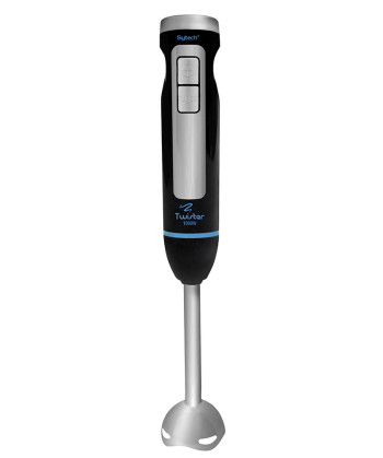BATIDORA, PIE ACERO INOX, 2 VELOCIDADES, 1000 W, PICA HIELO, NEGRO, (SYTECH)