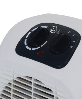 PORTABLE FAN HEATER, 2400W, WHITE (SYTECH)