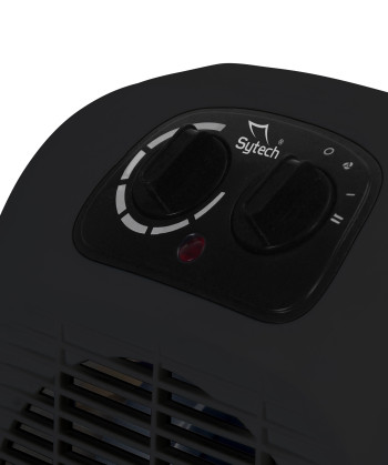 PORTABLE FAN HEATER, 2400W, BLACK (SYTECH)