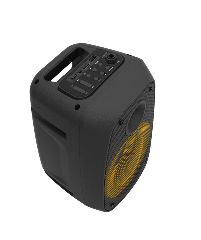 ALTAVOZ SERIE "MICROBEAT"  3", 10W, RMS / 75 PMPO, RECARGABLE, BT, MIC, LED, (SYTECH)