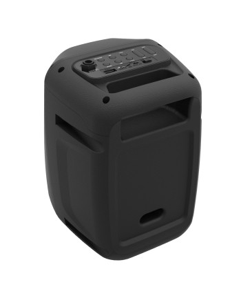 MICROBEAT SERIES SPEAKER, 3", 10W, RMS / 75 PMPO, RECHARGEABLE, BT, MIC, LED, (SYTECH)