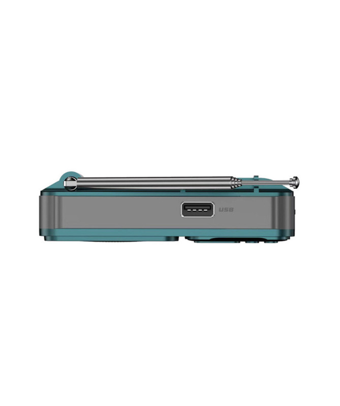 RADIO DIGITAL FM PORTÁTIL, BLUETOOTH, ALTAVOZ, 5W, USB,TF, BATERÍA, AZUL (SYTECH) RADIO DIGITAL FM PORTÁTIL, BLUETOOTH, ALTAVOZ, 5W, USB,TF, BATERÍA, AZUL (SYTECH)