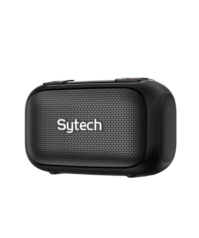 RADIO DIGITAL. FM, BLUETOOTH, ALTAVOZ-BASS, 2X8W, USB,TF, BATERÍA, NEGRO (SYTECH)
