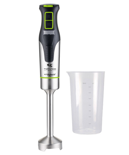 BATIDORA DE VARILLA, REG. VELOCIDADES, 1200W, ACERO INOX., VERDE (SYTECH)